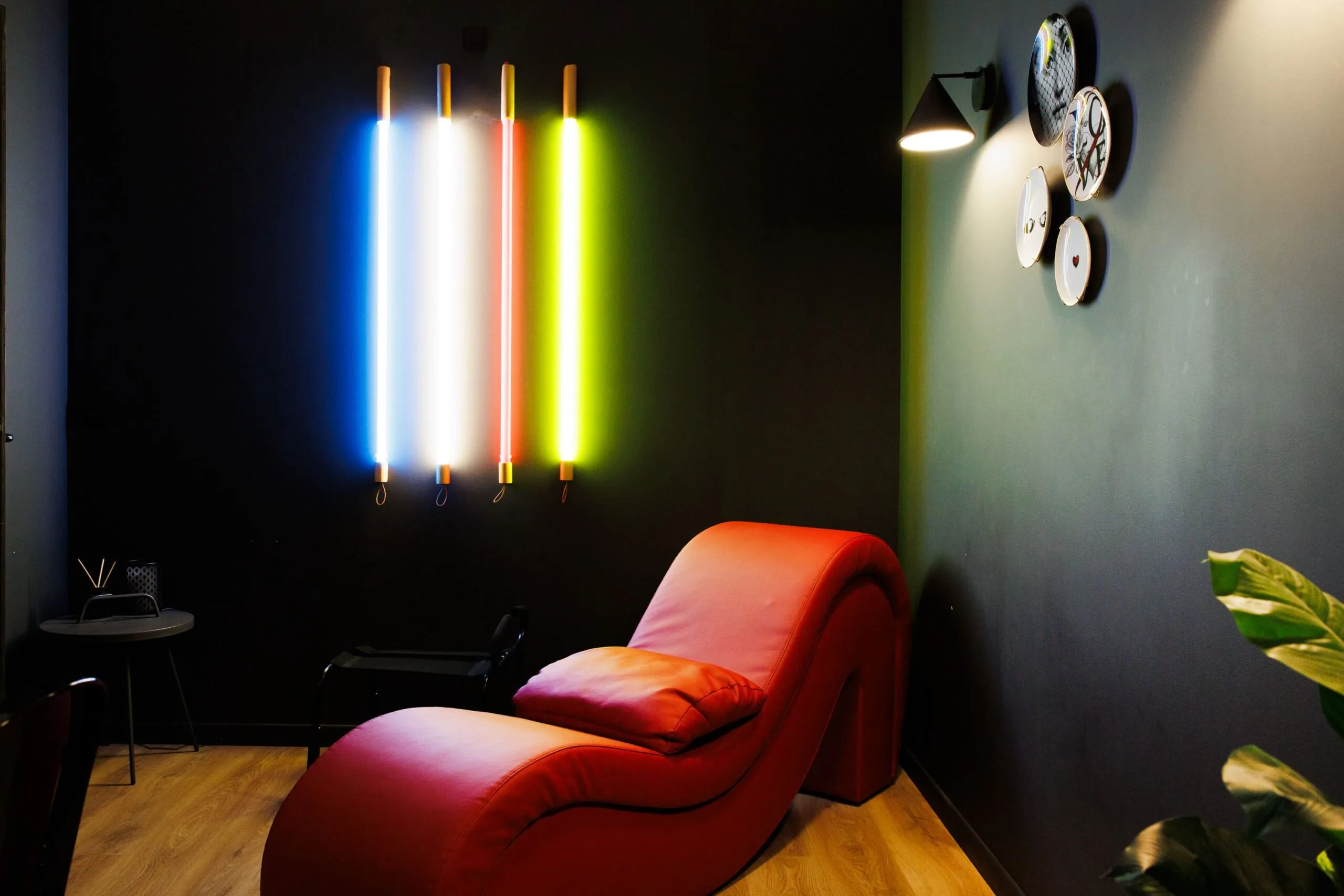 Ambiance Massage - chambre érotique - Fauteuil Tantra