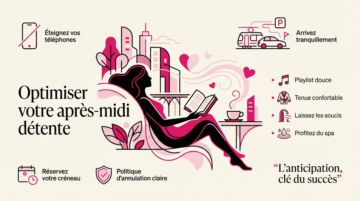 Ambiance relaxante dans une love room avec jacuzzi au centre-ville de Marseille